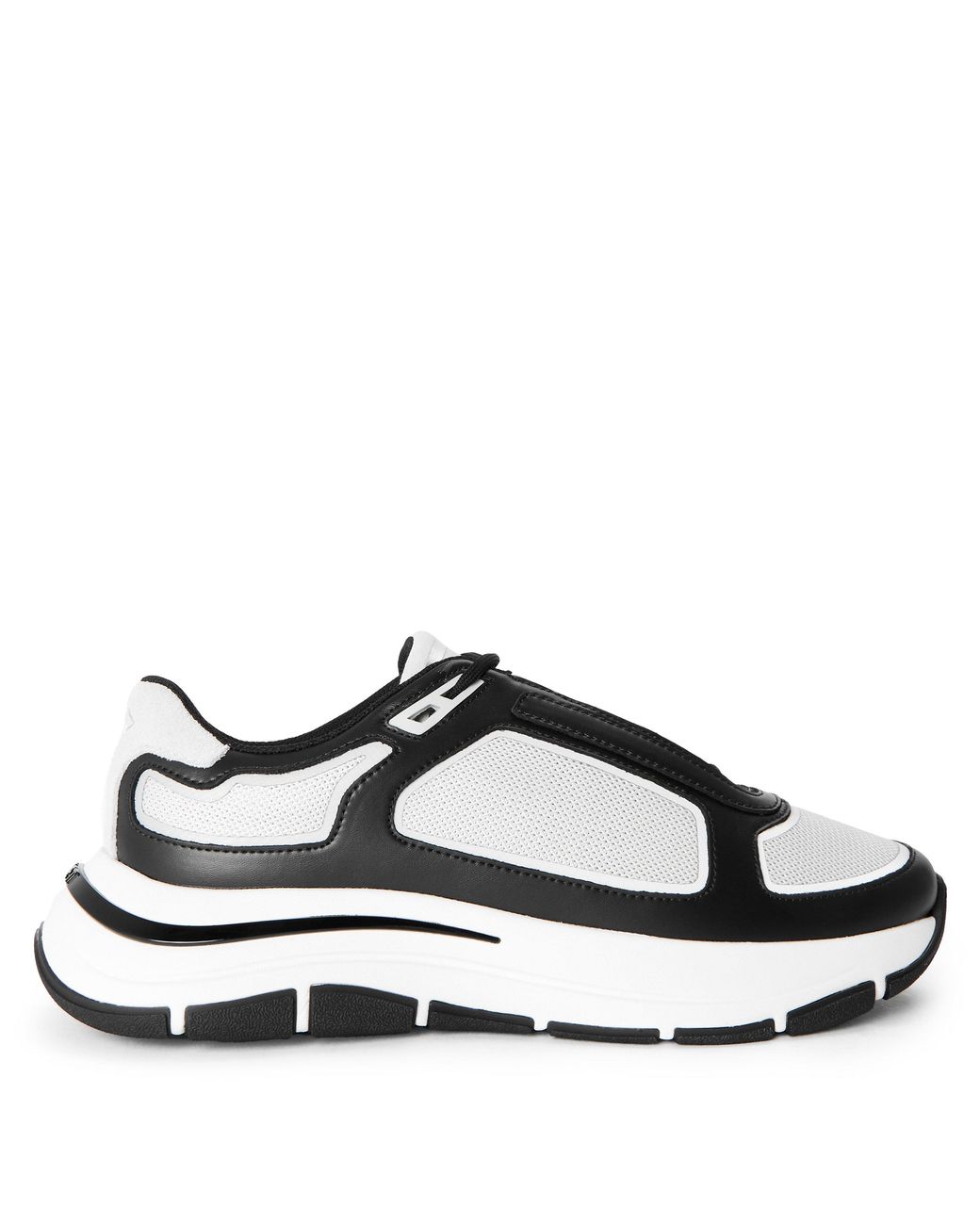Mallet Black Alton Low-Top Trainers for men