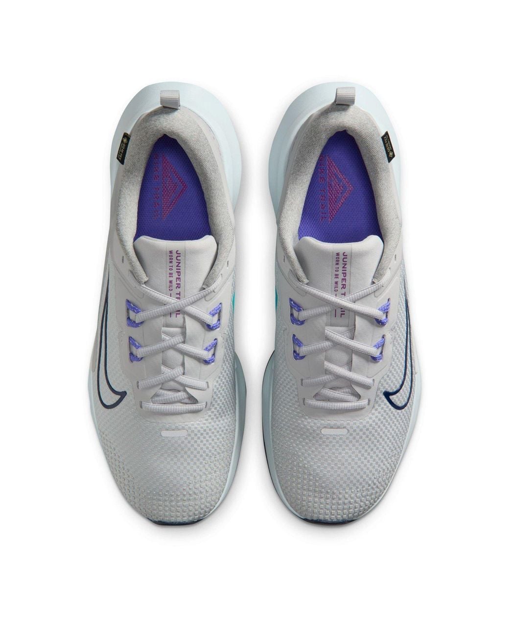 Nike Gray Juniper Trail 2 Gtx Trail Running Shoes for men