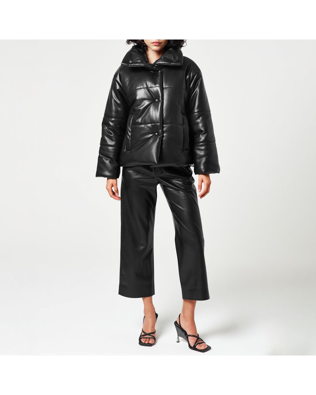 Nanushka Black Odessa Trousers