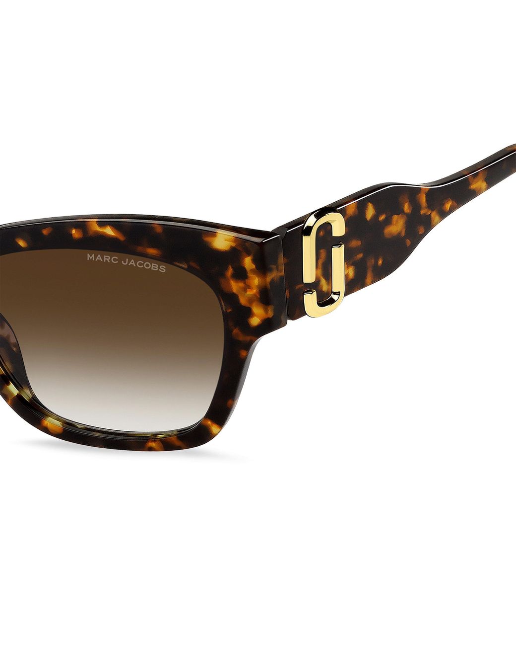 Marc Jacobs Brown Round Sunglasses