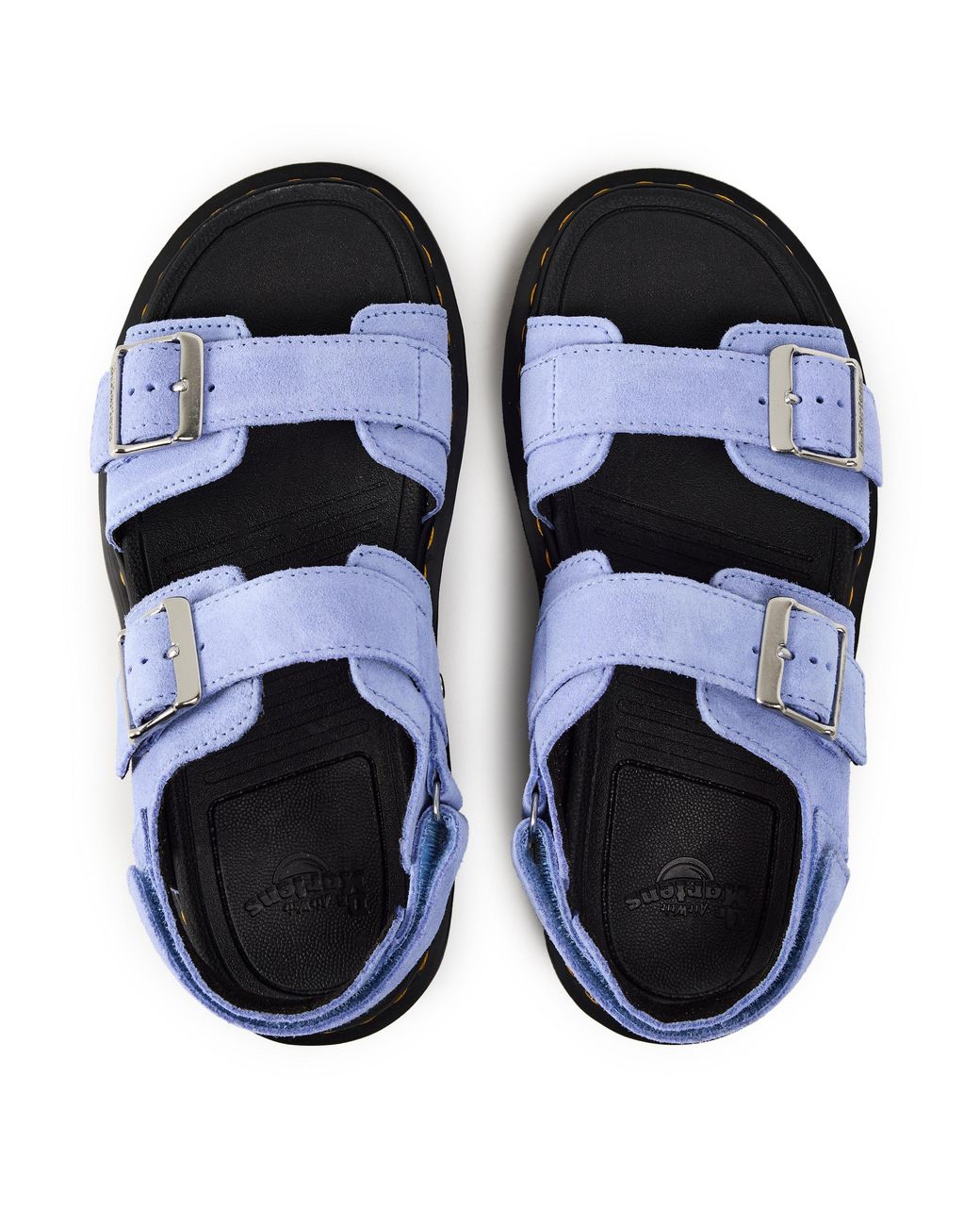 Dr. Martens Blue Zebzag Sandals