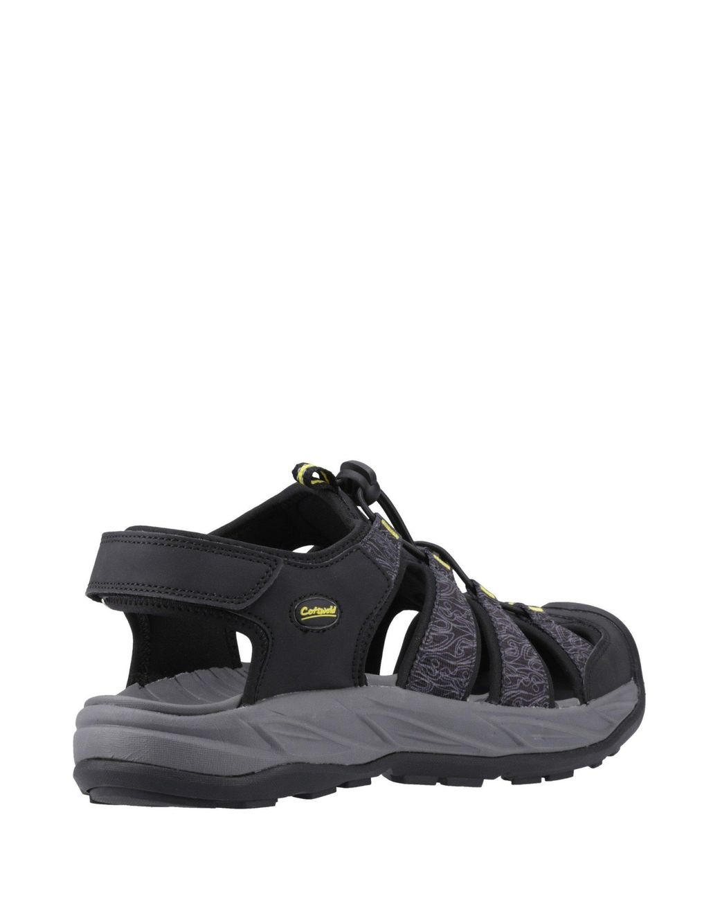Cotswold Black Minster Sandal for men