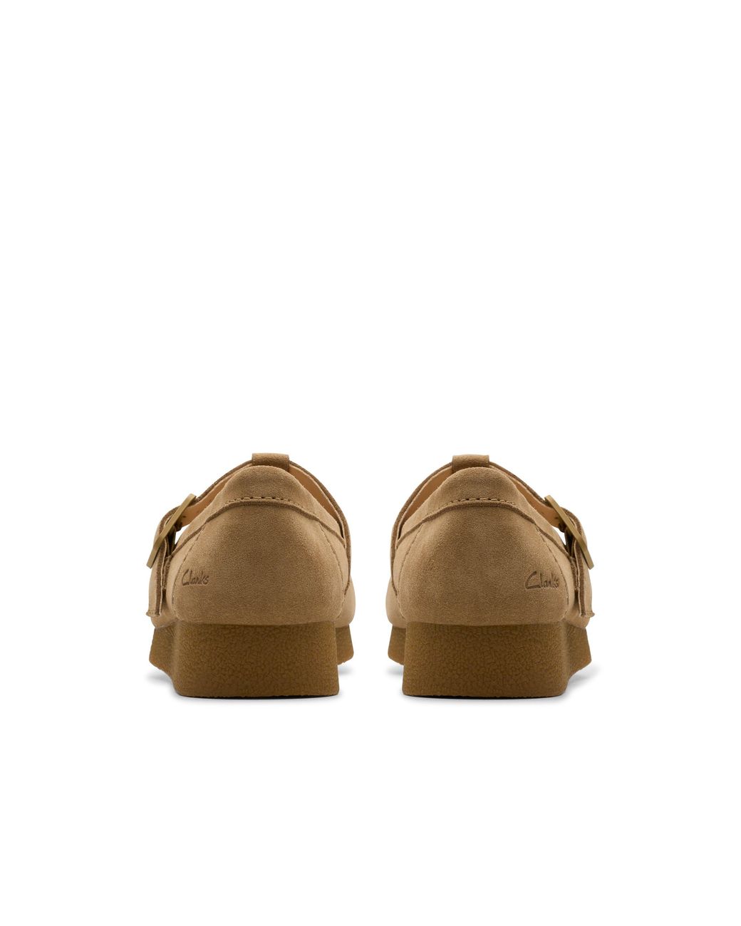 Clarks Brown Wallabee Evo Bar Suede Moc-Toe Shoes