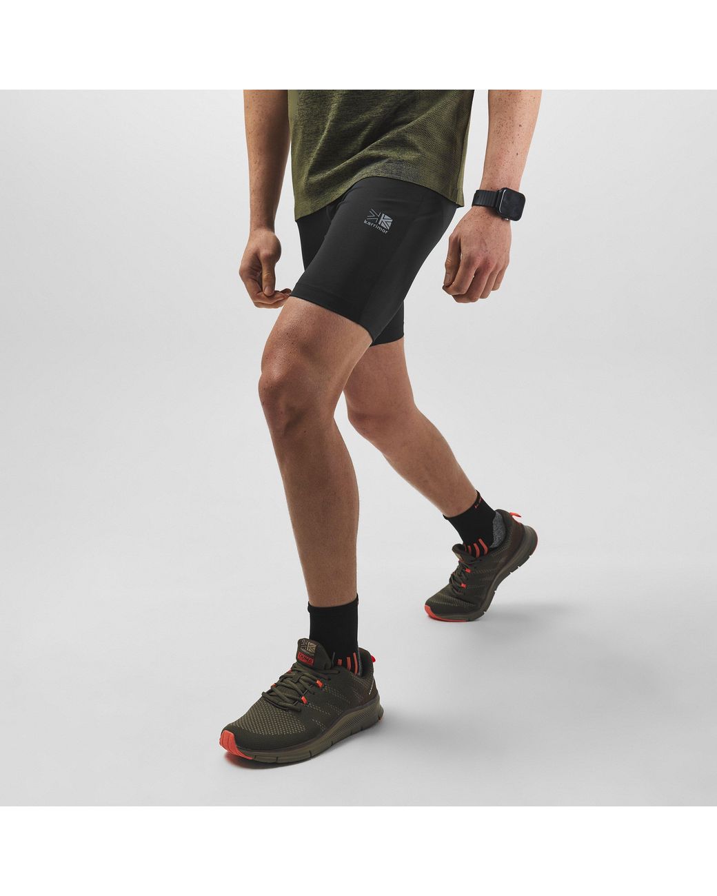 Karrimor Black Tight Shorts for men