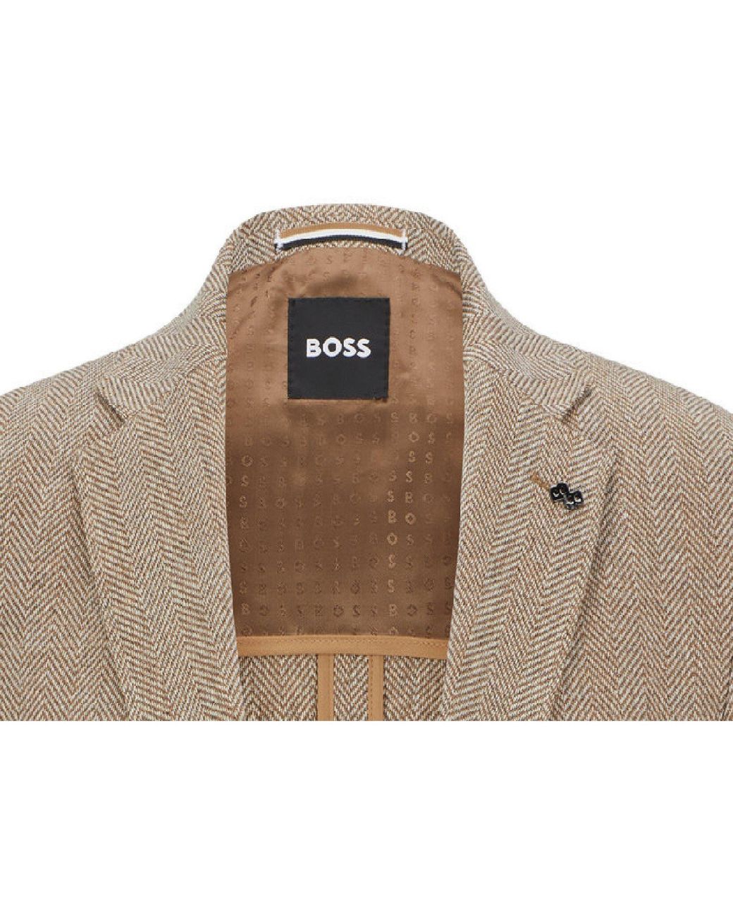 Boss Natural H Hutson Elbow Formal Jacket for men