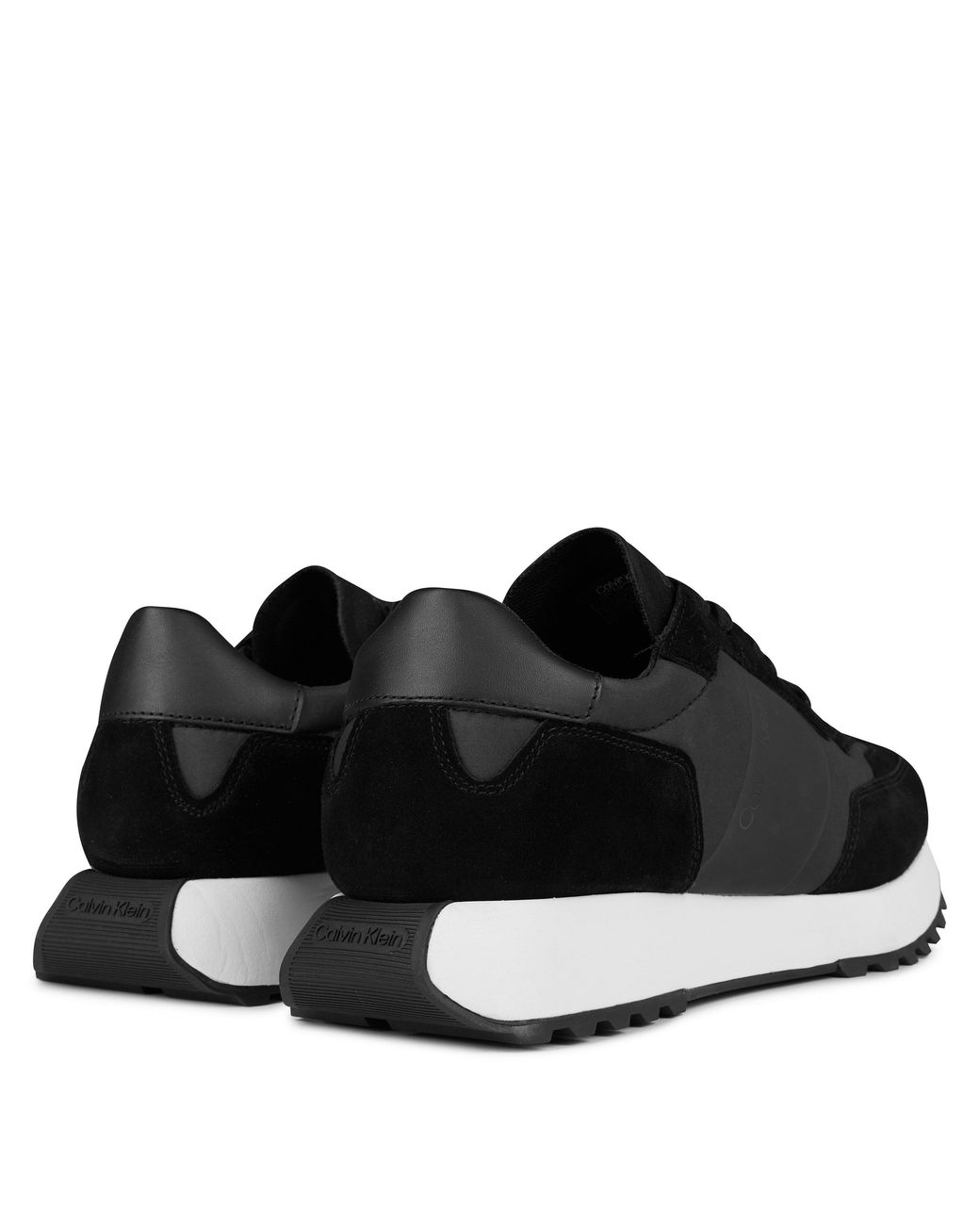 Calvin Klein Black Suede Trainers for men