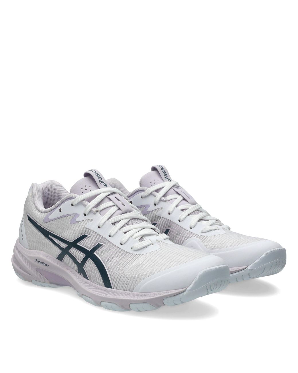 Asics White Net Pro4 Netball Shoes