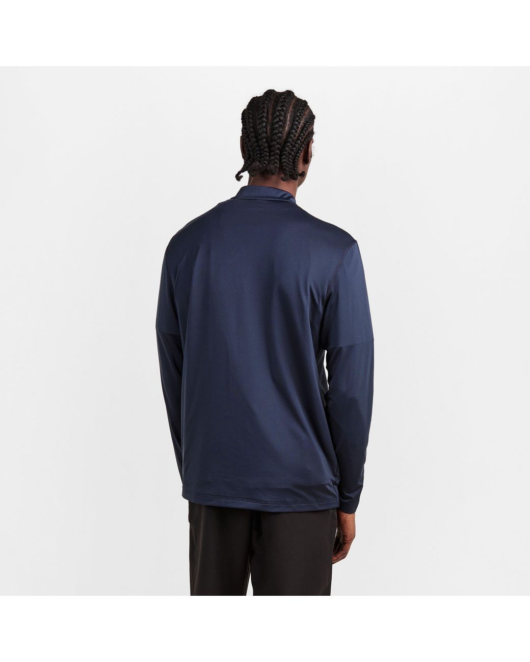 Boss Blue 1/4 Zip Performance Tracksuit Top for men