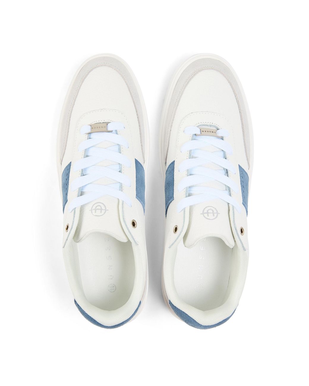 Unseen Blue Halket Low-Top Trainers for men