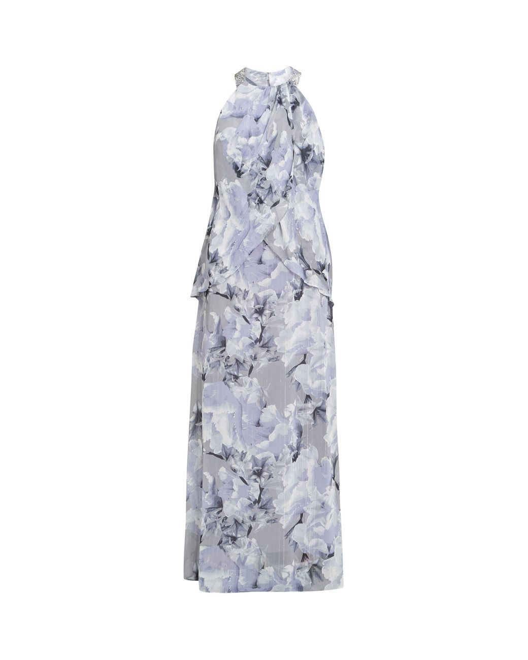Gina Bacconi Blue Esty Long Printed Maxi