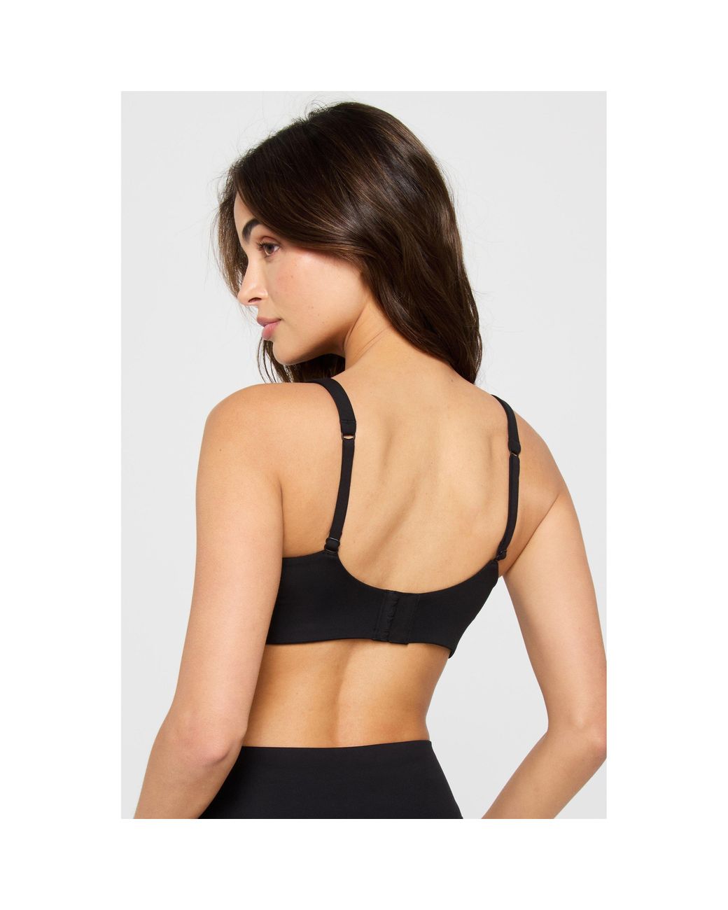 Fabletics Black Pureluxe Low-Impact Sports Bra