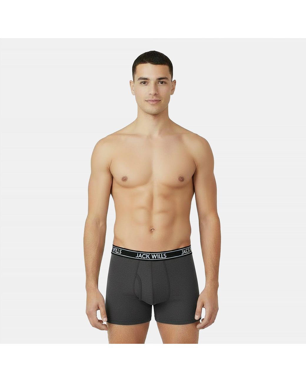 Jack Wills Black Jw Daundley Boxers 3 Pack for men