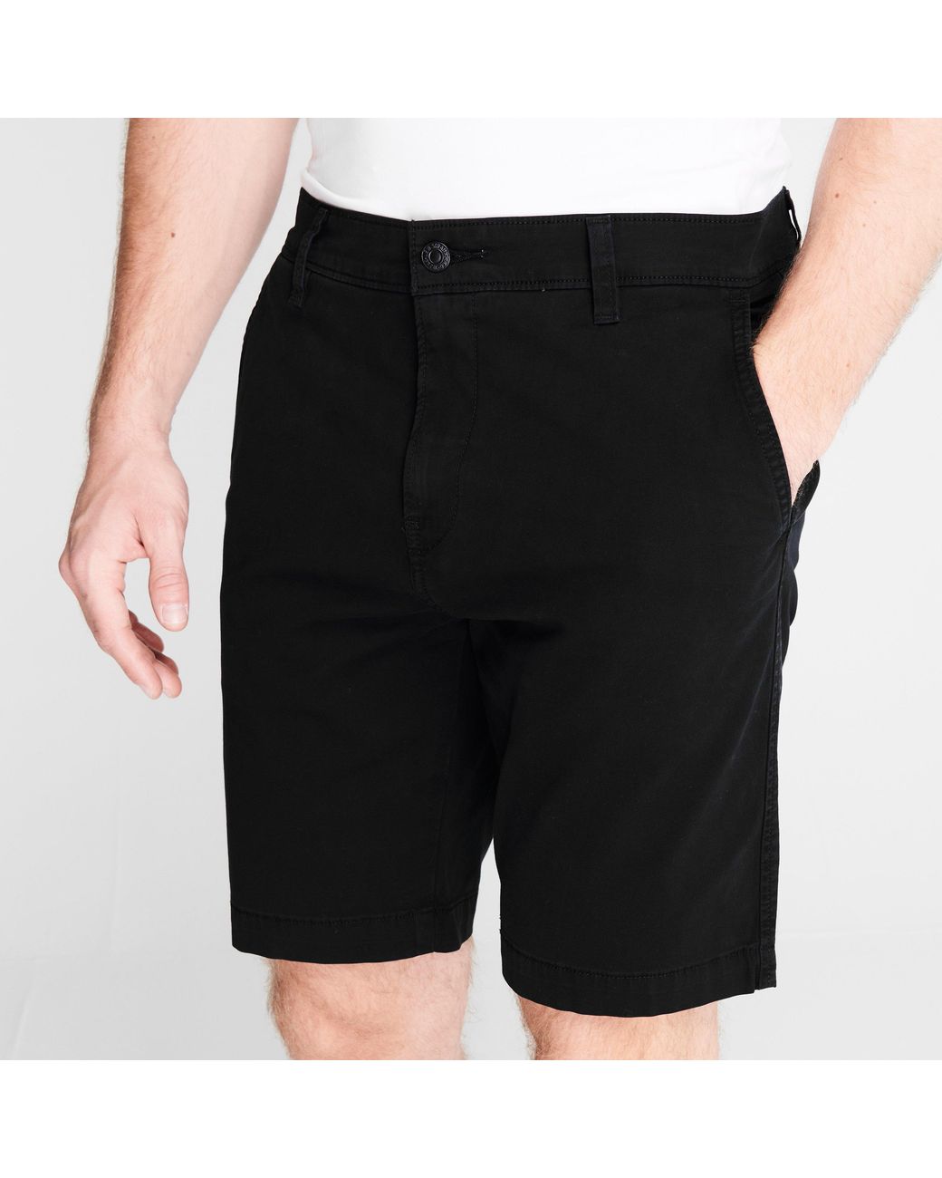 Levi's Gray Tapered Chino Shorts for men