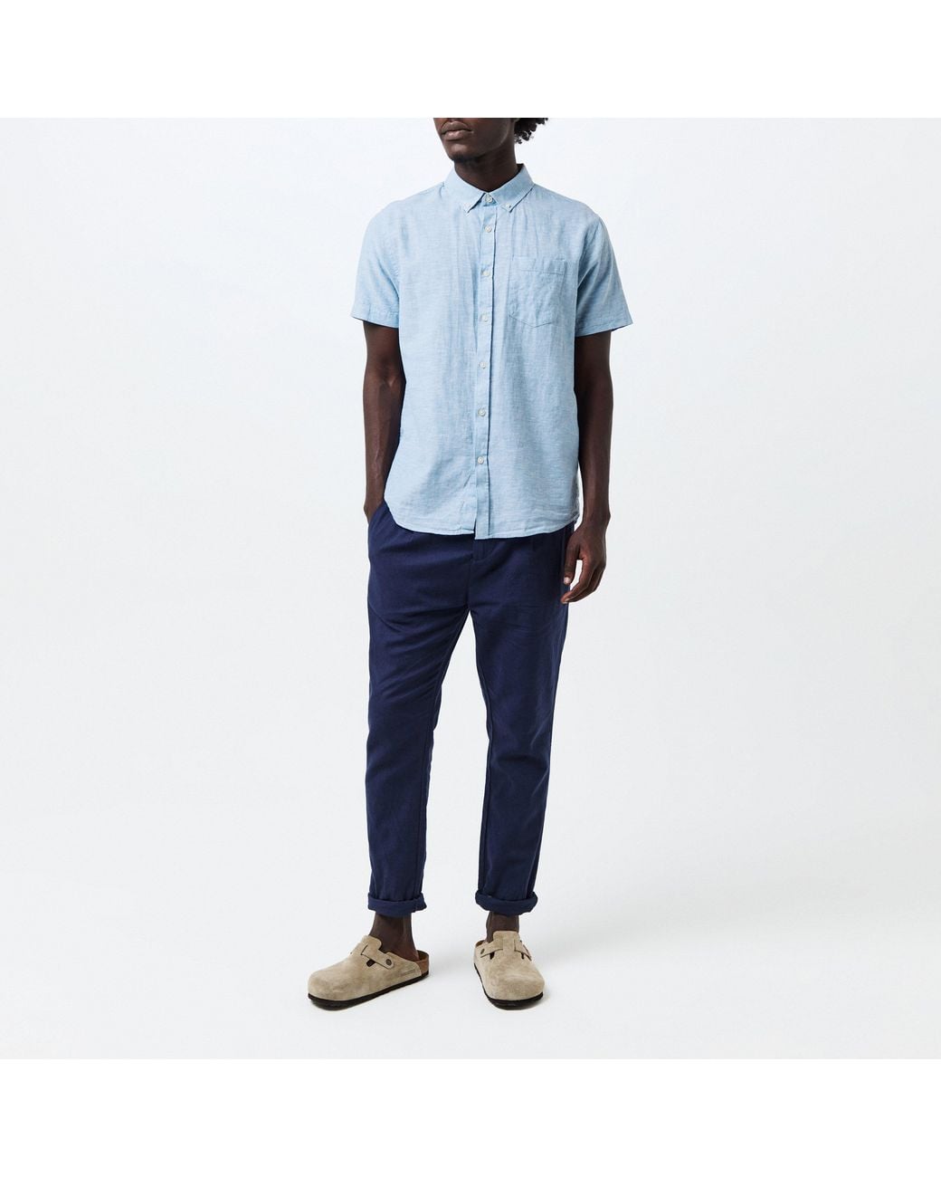 Threadbare Blue Dragon Short-Sleeve Bowling Shirt for men