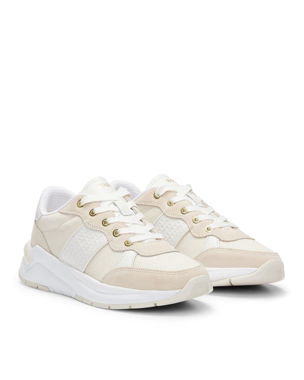 Boss White Skylar Trainers