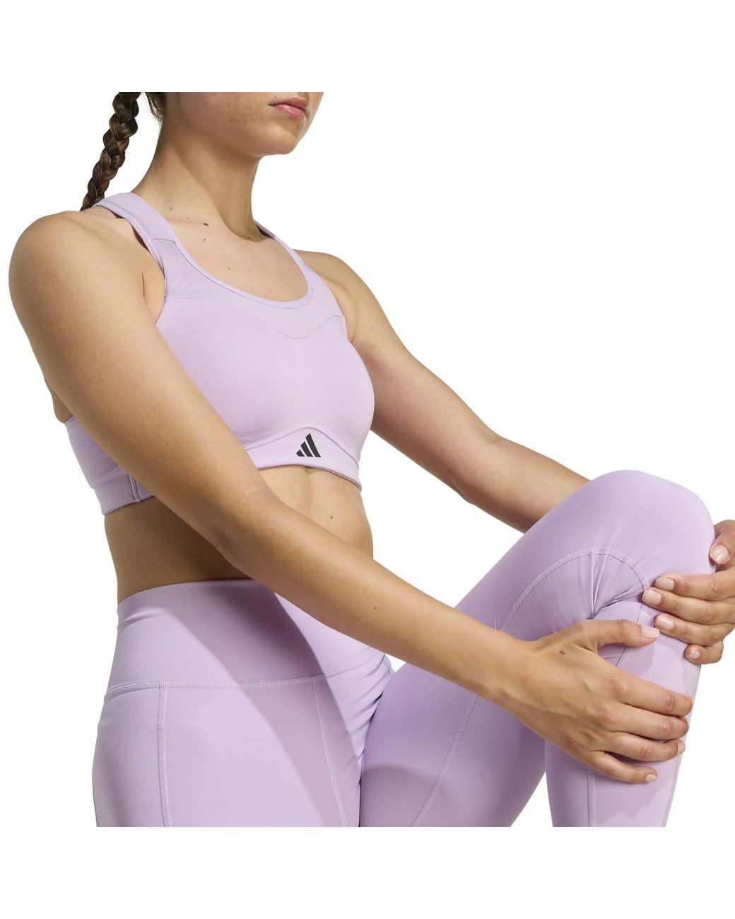 Adidas Purple Power High Impact Sports Bra