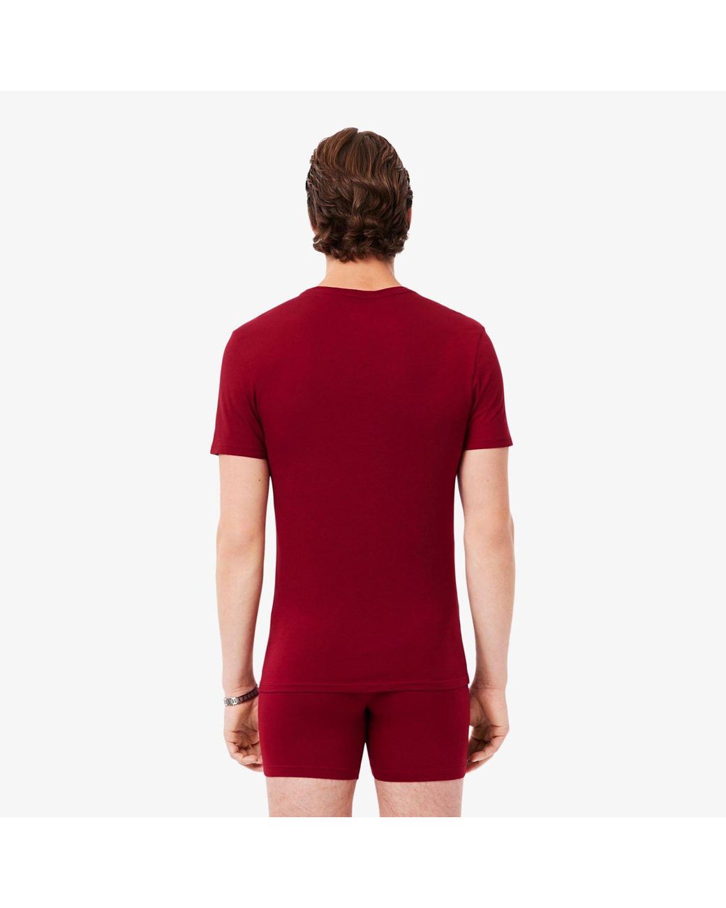 Lacoste Red 3Pck Slm T for men