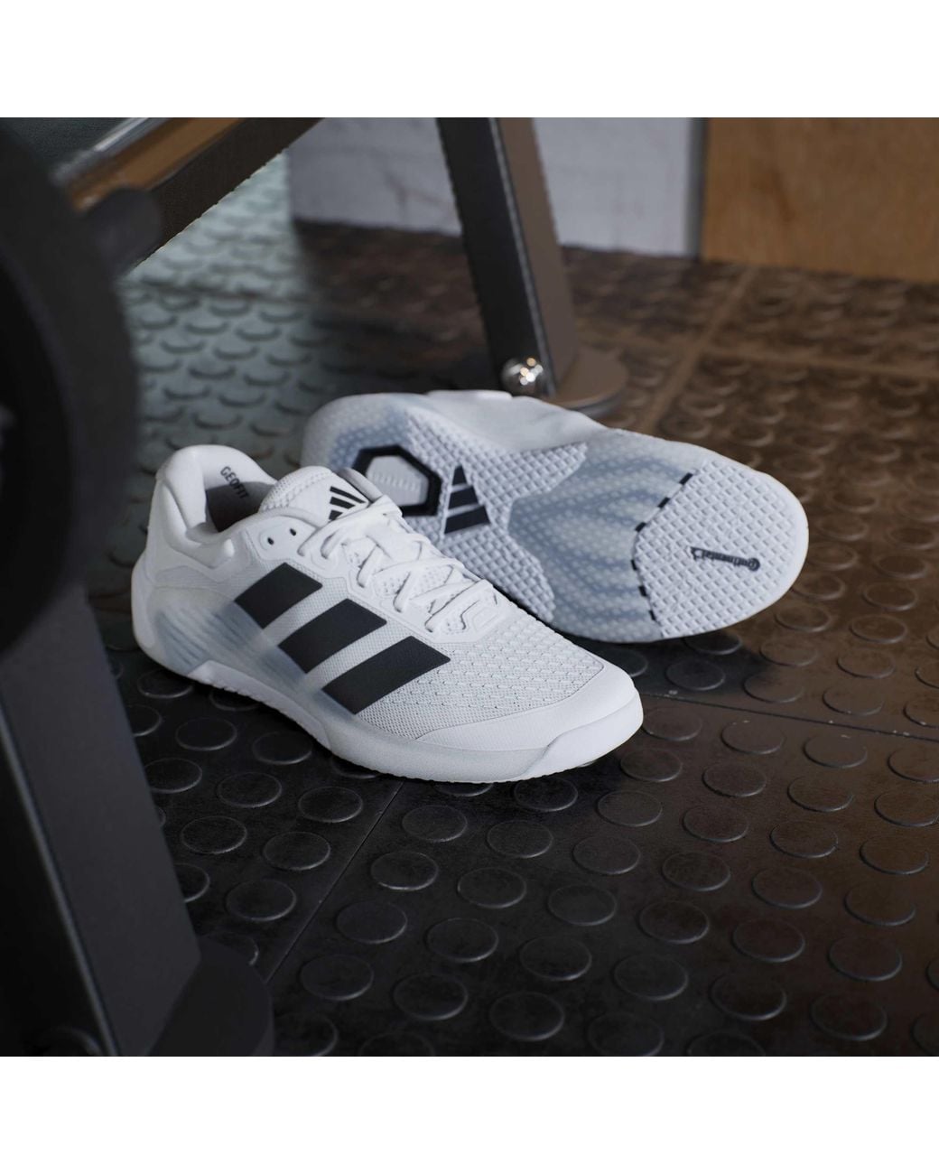 Adidas White Training Shoes for men