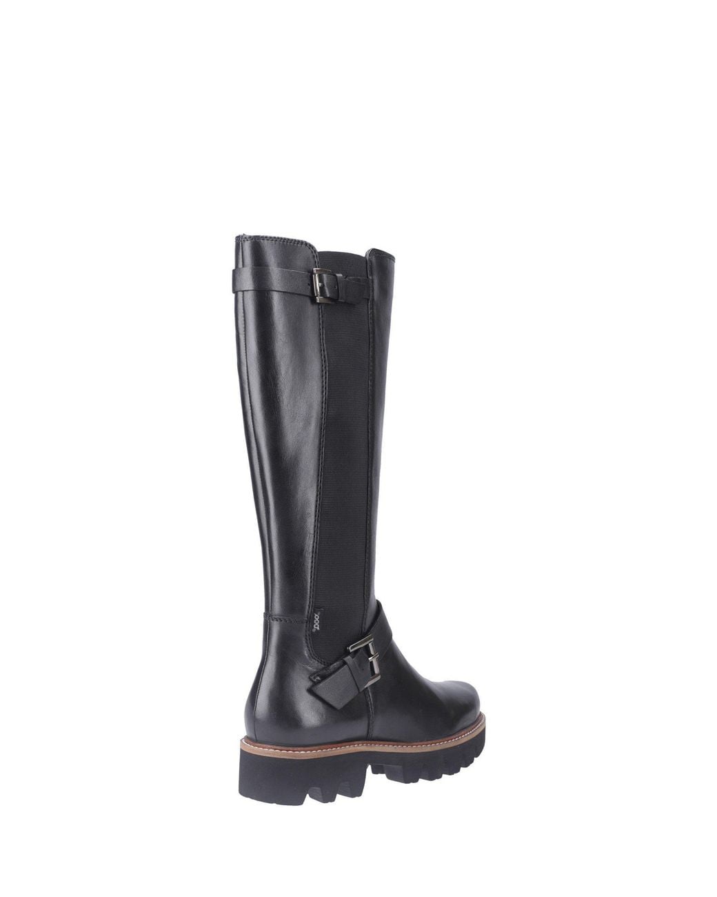 Pod Black Aleena Leather Knee High Boots