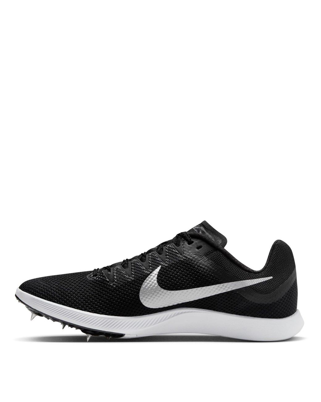 Nike Black Zoom Rival Distance Track Running Spikes for men