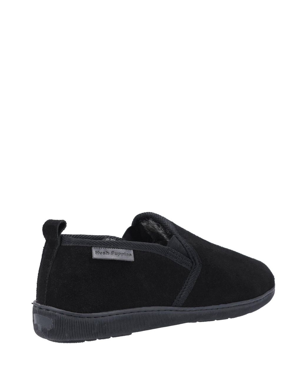 Hush Puppies Black Arnold Slipper for men