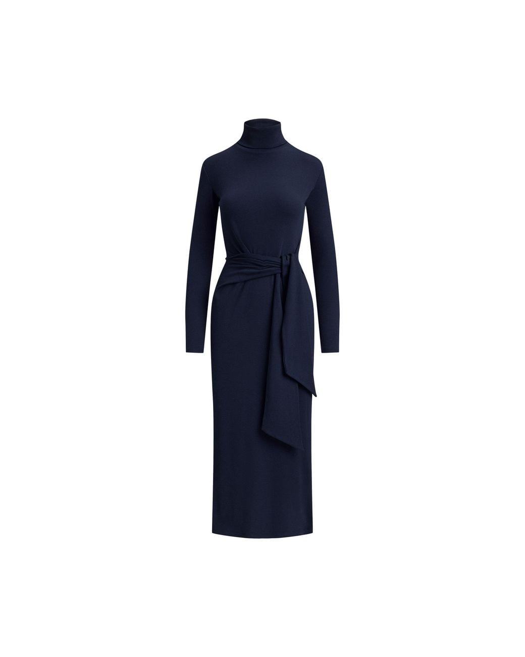 Ralph Lauren Blue Lrl Vaureen Dress Ld64
