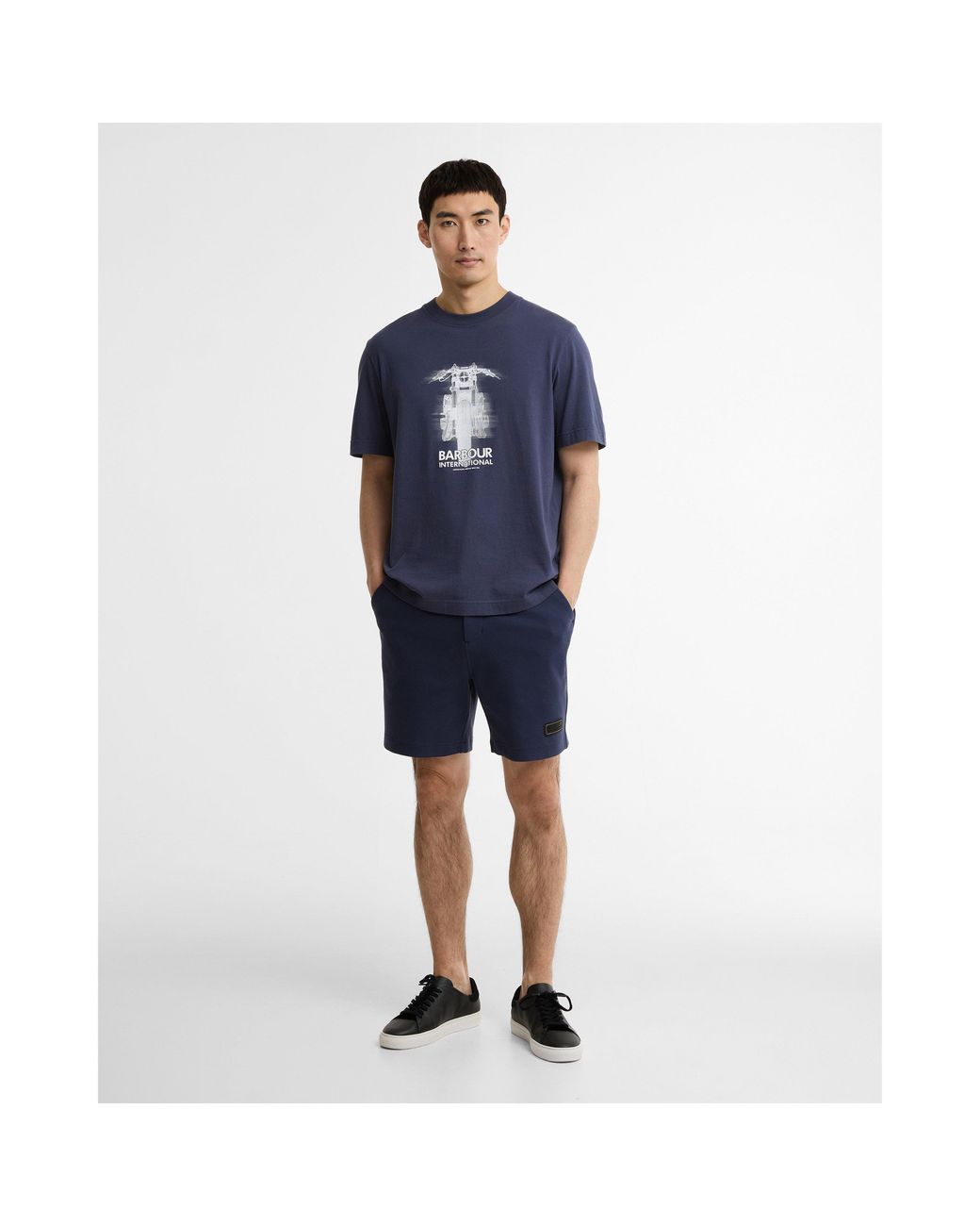 Barbour Blue T-Shirt for men