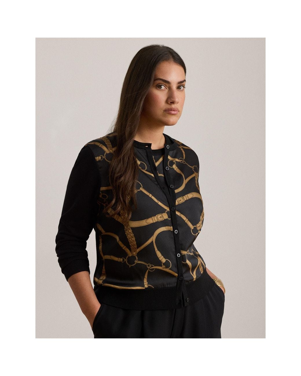 Ralph Lauren Black Cardigan