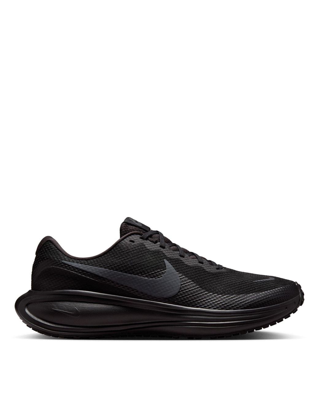 Nike Black Revolution 8 Road Running Shoes for men