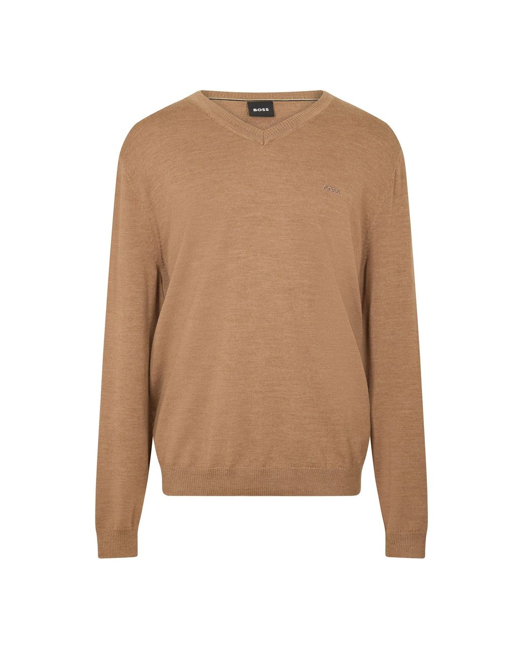 Boss Brown Batisse E Knitted Top for men