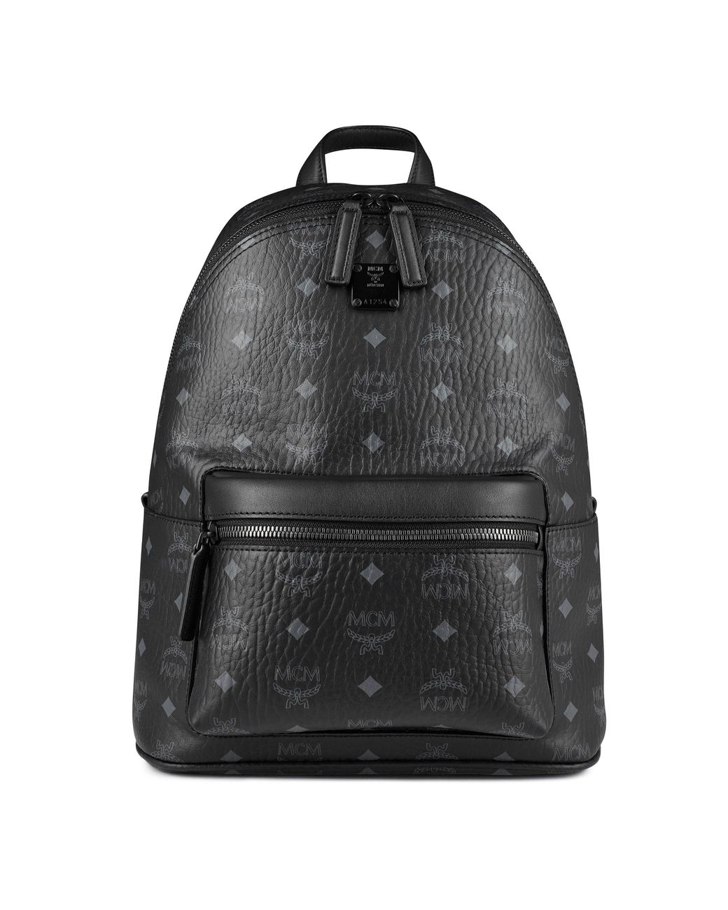 MCM Black Stark Backpack