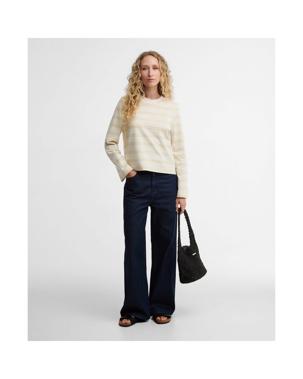 Barbour Natural Long Sleeve T-Shirt