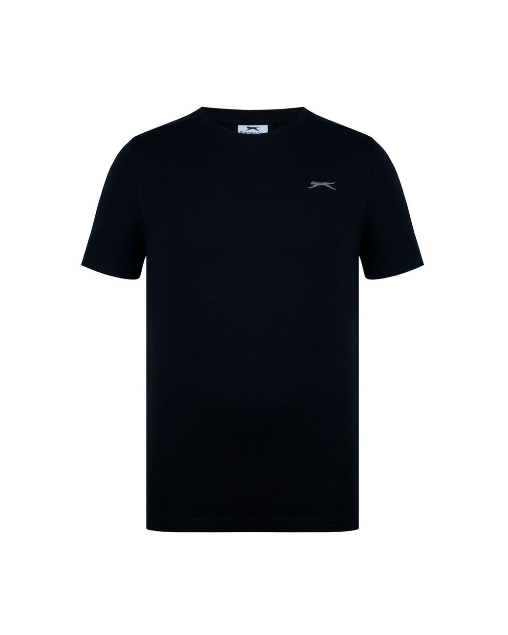 Slazenger 1881 Black Plain T-Shirt for men