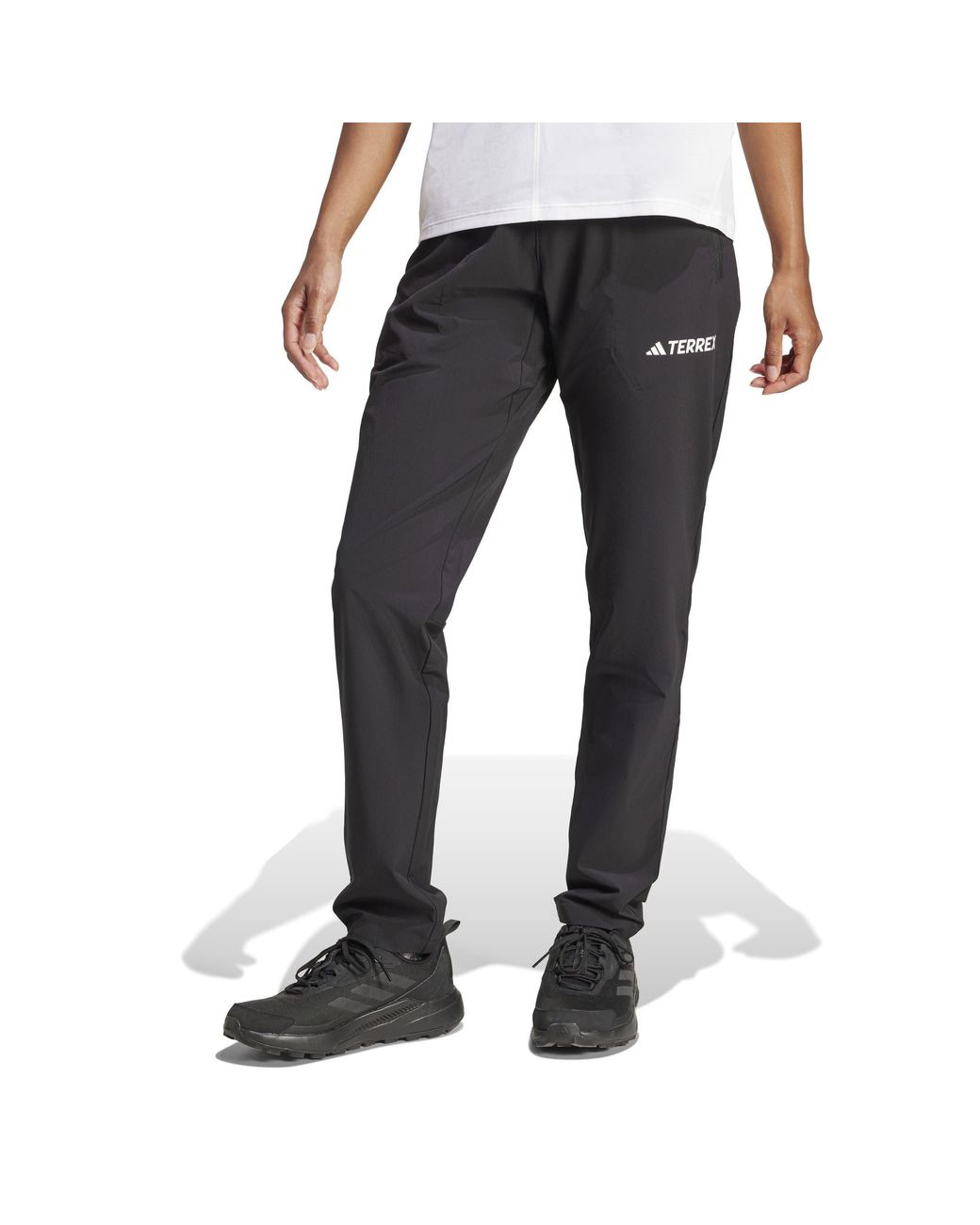 Adidas Gray Multi Essentials Stretch Joggers