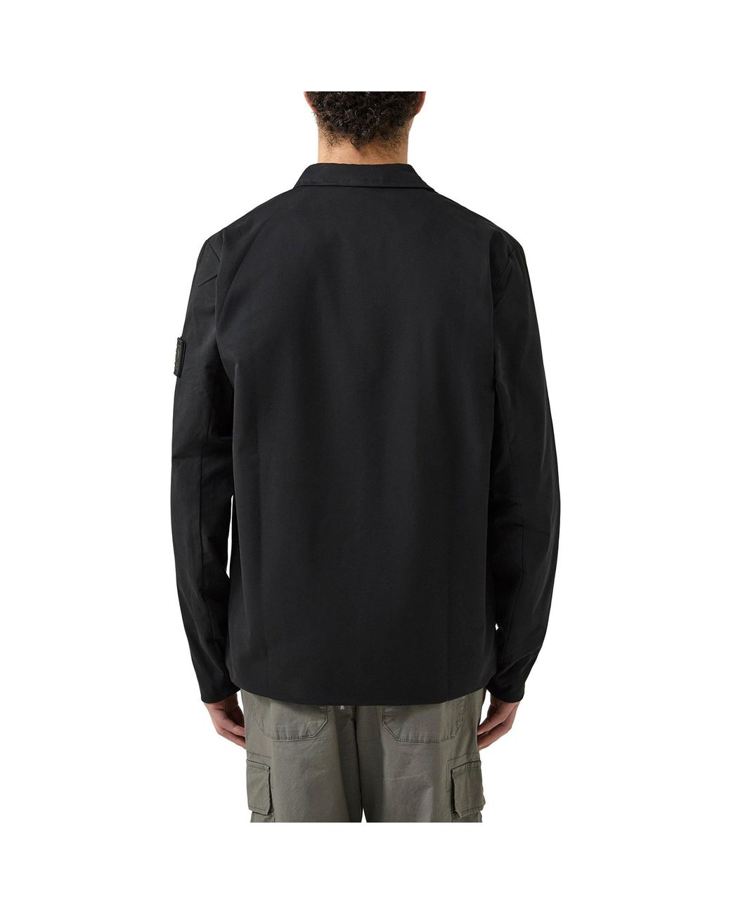 Patrick Black Overshirt for men