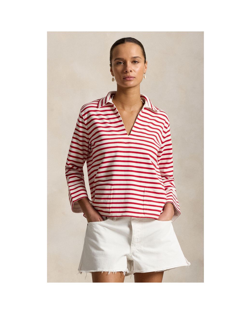 Polo Ralph Lauren Red Long Sleeve T-Shirt