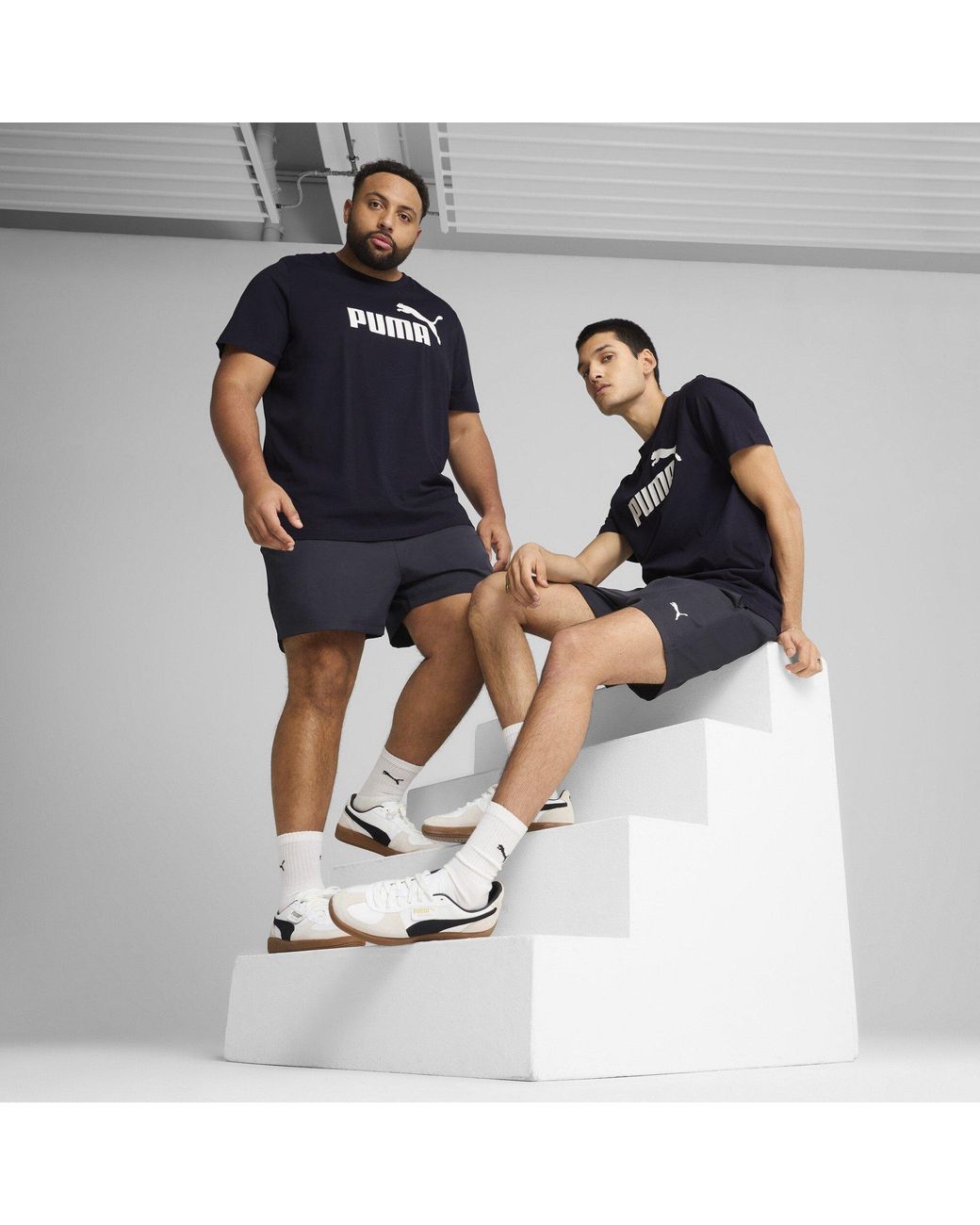 PUMA Blue Ess Woven Shorts 5 Tracksuit Short for men