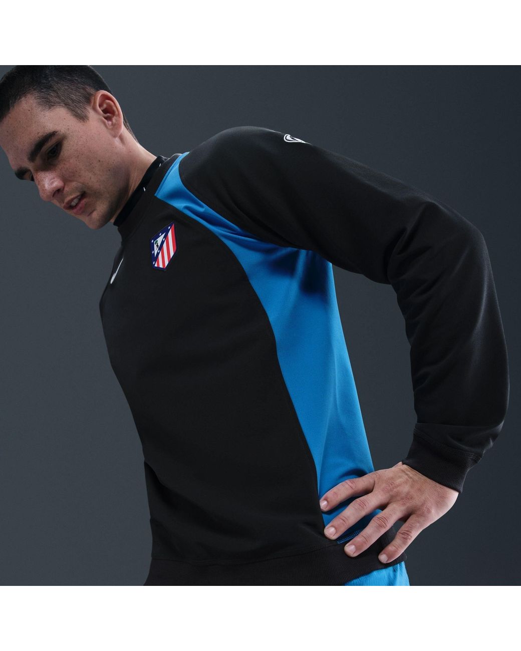 Nike Blue Atletico Madrid Third T90 Sweater 2025 Adults for men