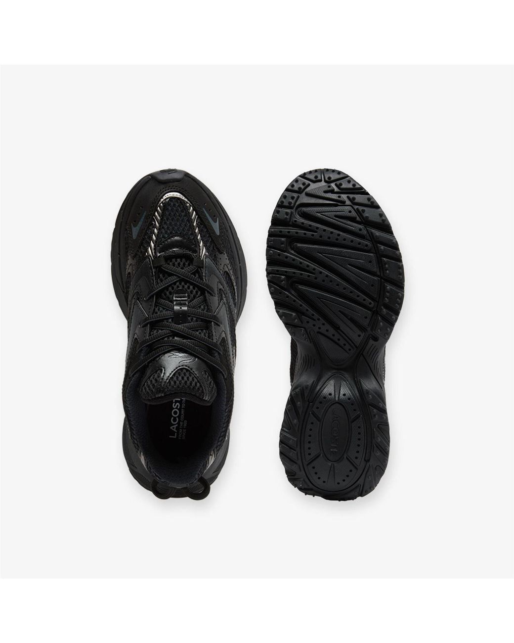 Lacoste Black L003 Neo Shot Low-Top Trainers