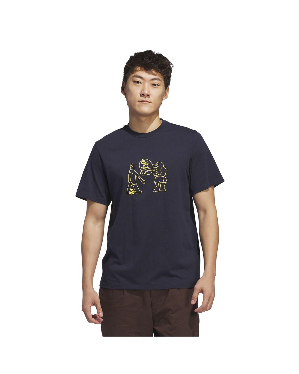 Adidas Blue Shmoo G Tee 1 for men