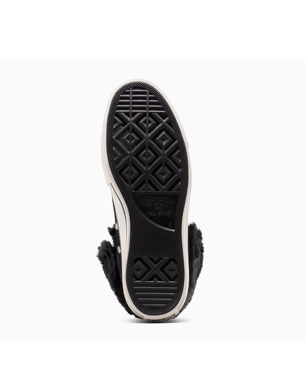 Converse Black Chuck Taylor All Star Fol Platform Trainers