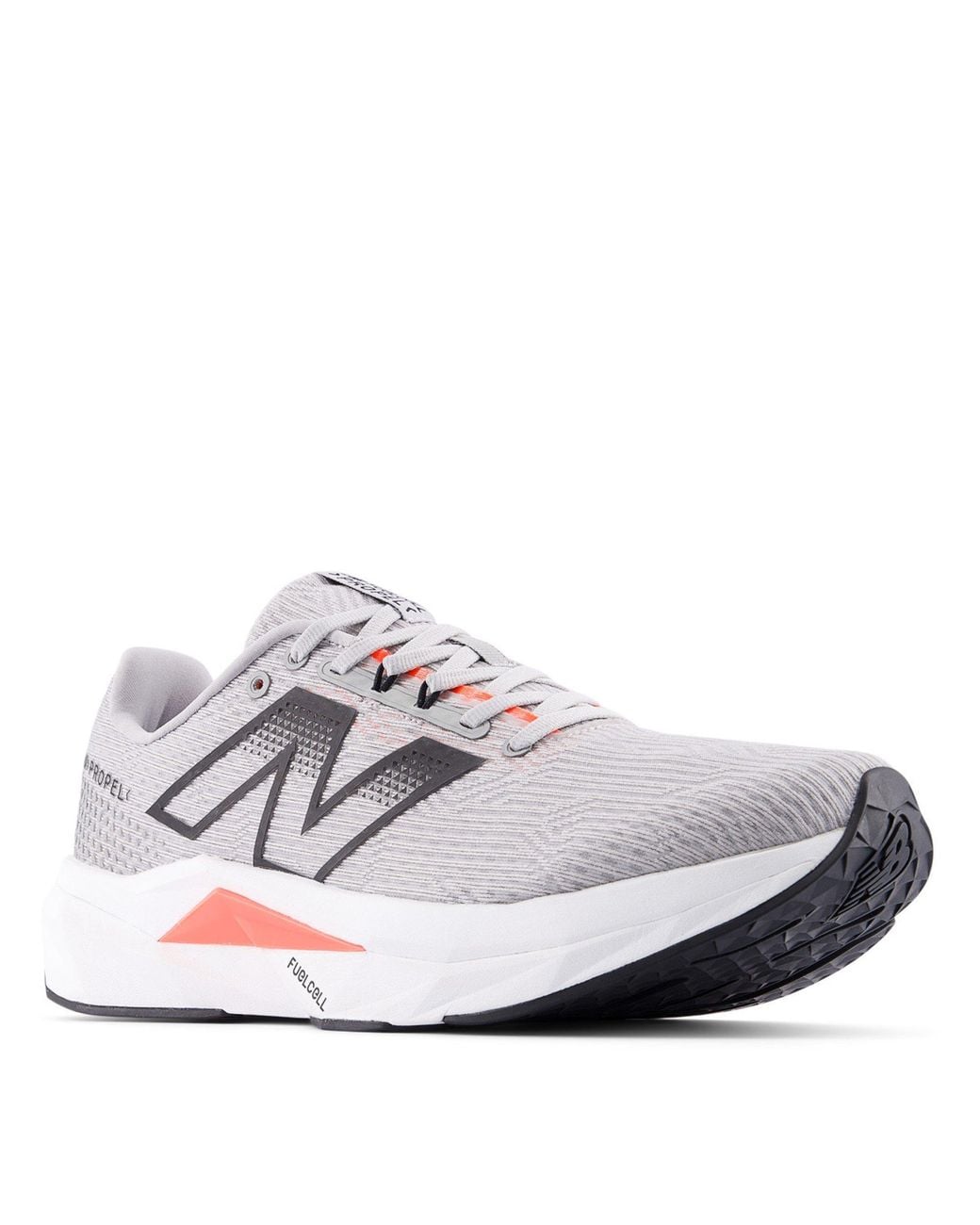New Balance Gray Fuelcell Propel V5 Running Shoes for men