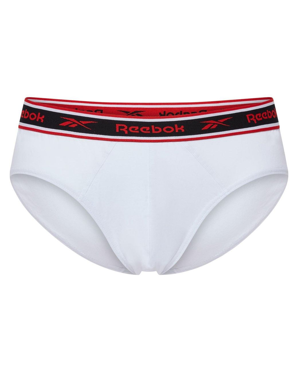 Reebok Red 3 Pack Cotton Briefs for men