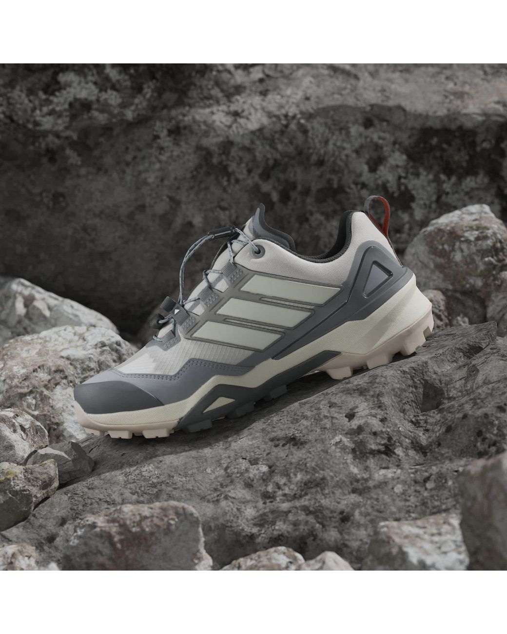 Adidas Gray Non-Waterproof Hiking Shoes