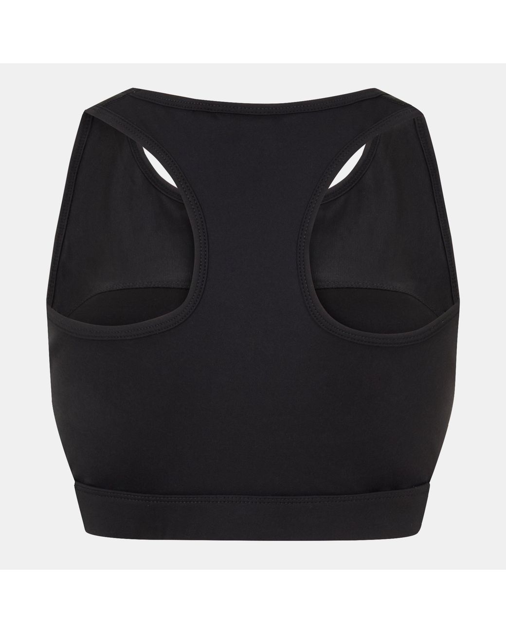 Usa Pro Black Core Racer Back Sports Bra