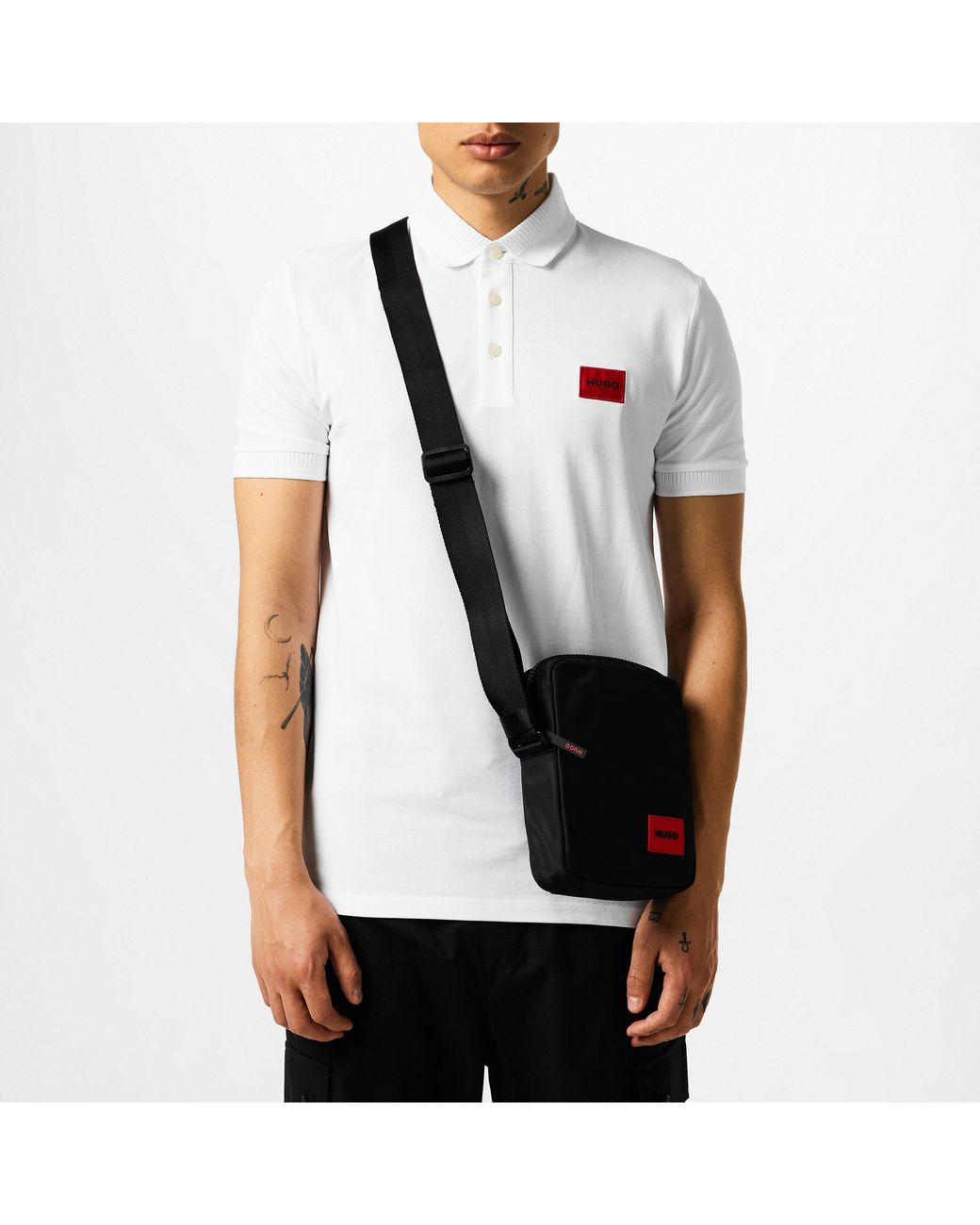HUGO Black Reporter Bag for men