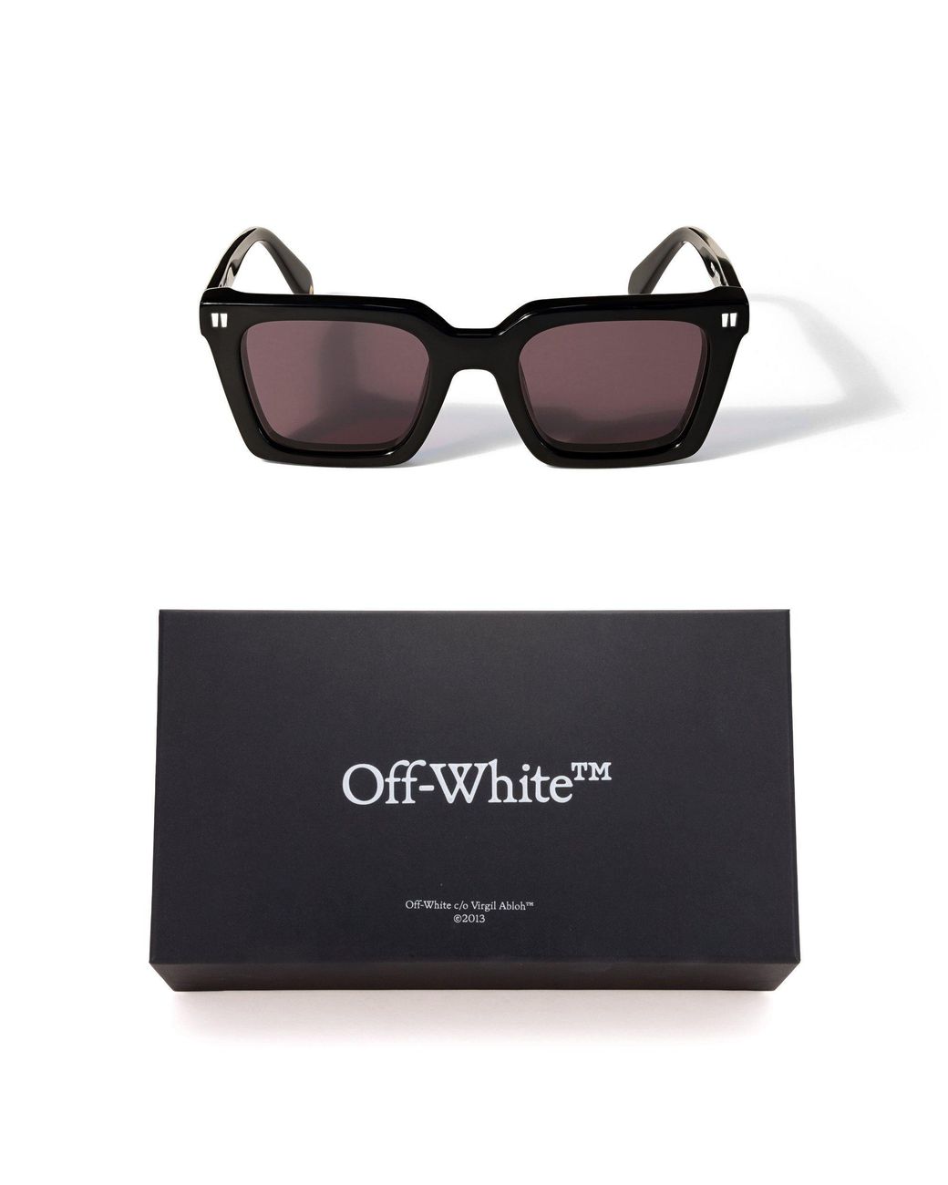 Off-White c/o Virgil Abloh Black Reno Sunglass for men