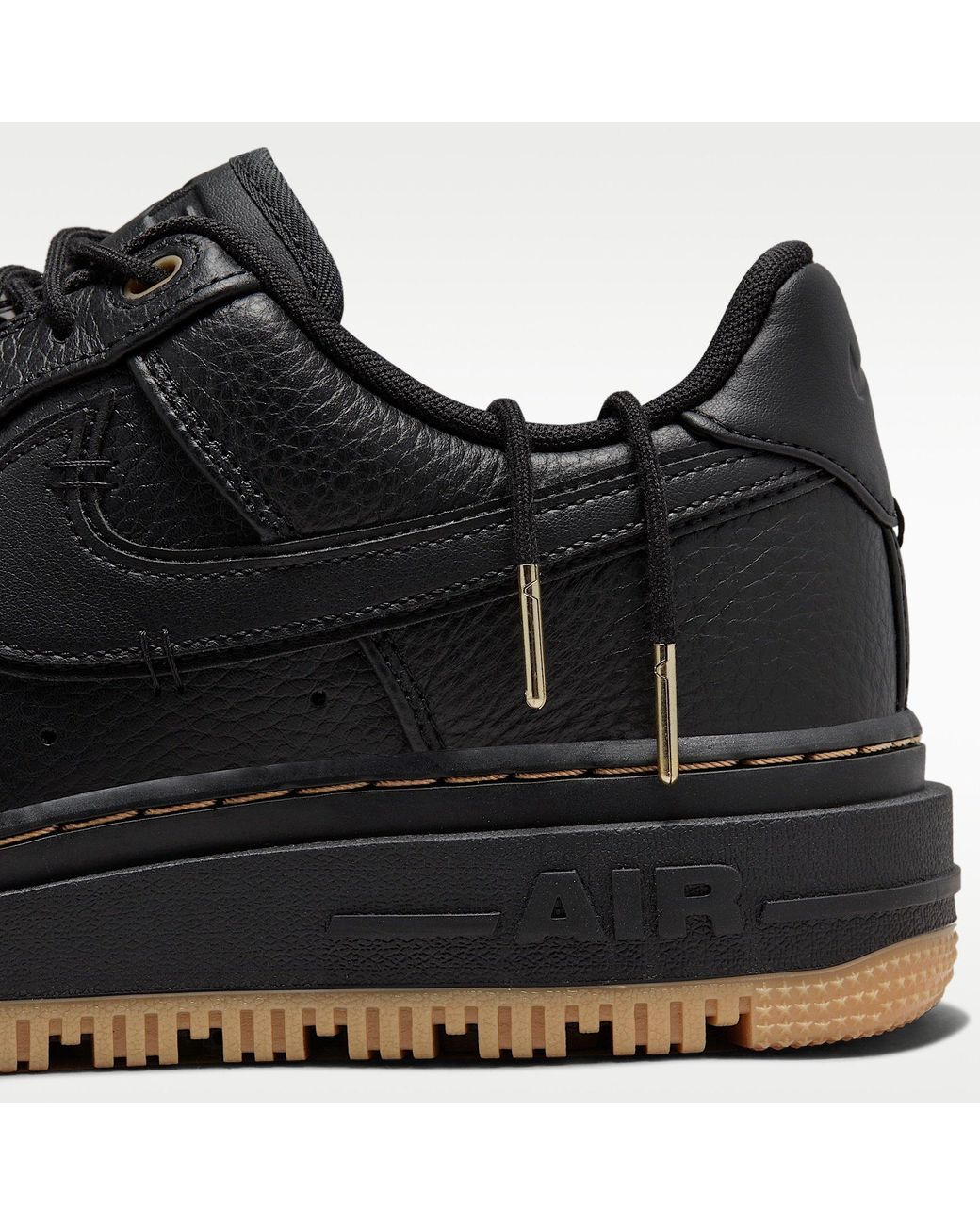 Nike Black Air Force 1 07 Shoes for men