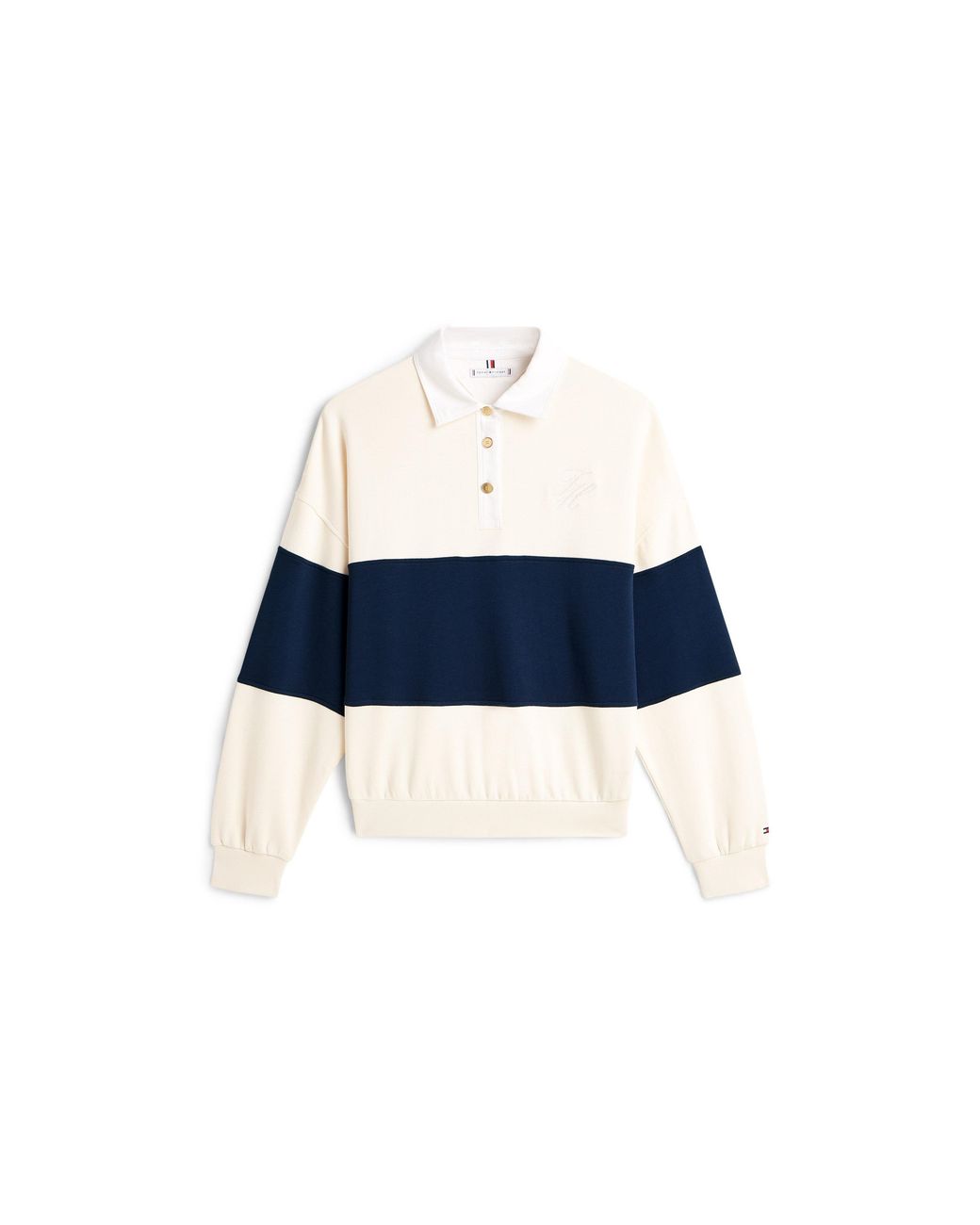Tommy Hilfiger Blue Rugby Polo Shirt