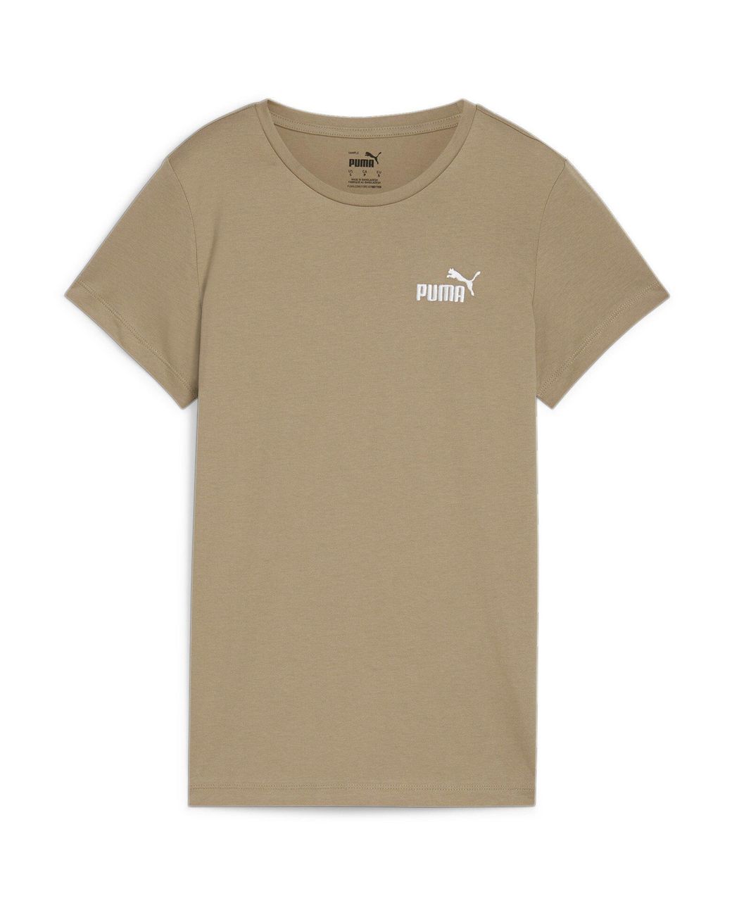PUMA Natural Embroidery Regular Fit T-Shirt